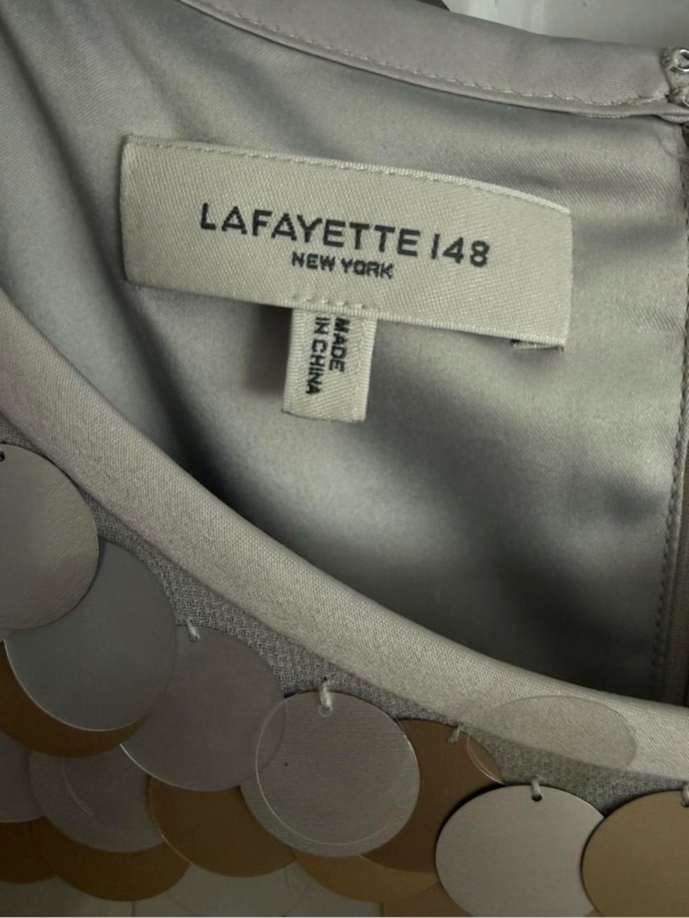 NEW WITHOUT TAGS Lafayette 148 Shift Dress - Picture 3 of 7